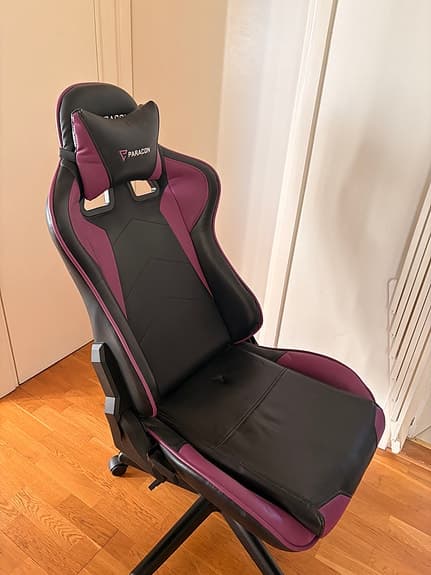 Nordic Gaming gamingstol svart/lila