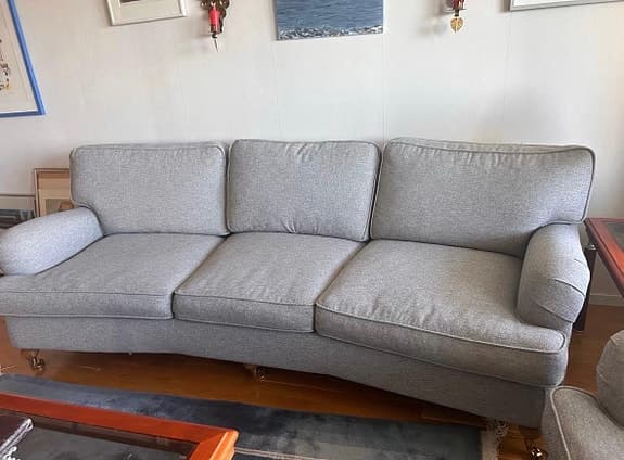 Howard soffa + fåtölj (Ev leverans)