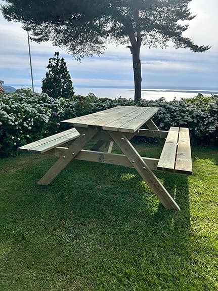 Trädgårds möbel/park bänk