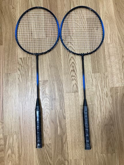 Badmintonracket blå/svart
