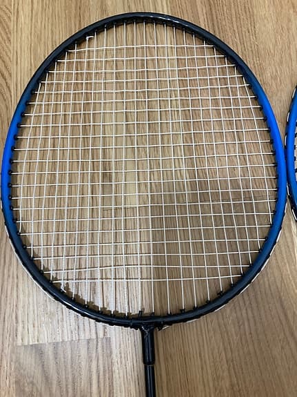 Badmintonracket blå/svart
