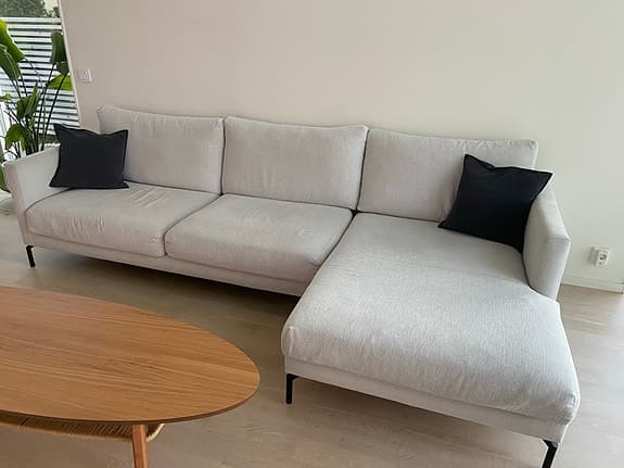 Impression soffor 3 sits + 4 sits inkl divan.