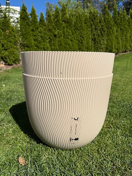 Elho Sereh kruka 40/47 cm mushroom beige