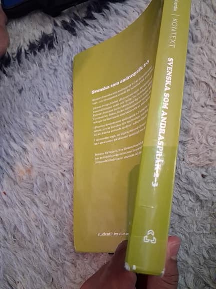 Kontext Svenska som andraspråk 2–3 lärobok