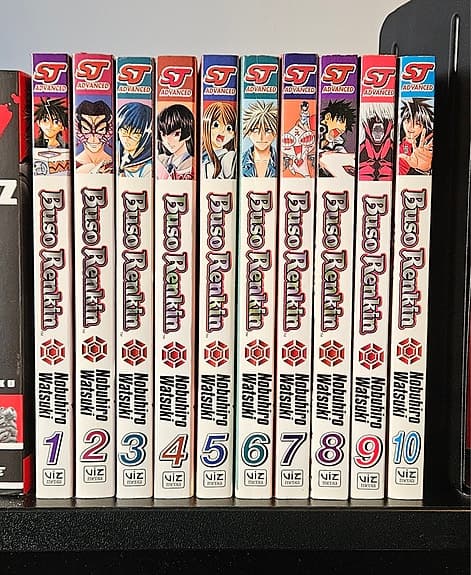 Buso Renkin manga av Nobuhiro Watsuki, Vol. 1-10