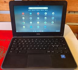 Chromebook 11,6 tum.Dell.HDMI.Wcam. Batteri 7 tim.Laddare.