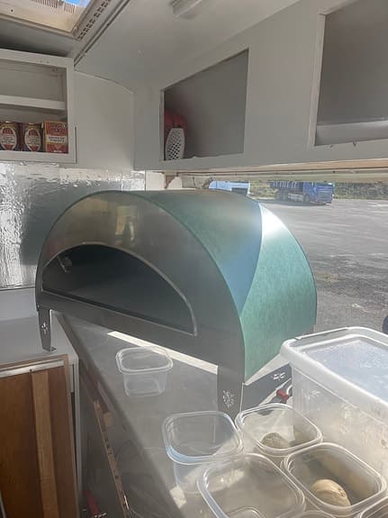 Emozione stor pizzaugn för 2 pizzor