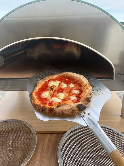 Emozione stor pizzaugn för 2 pizzor