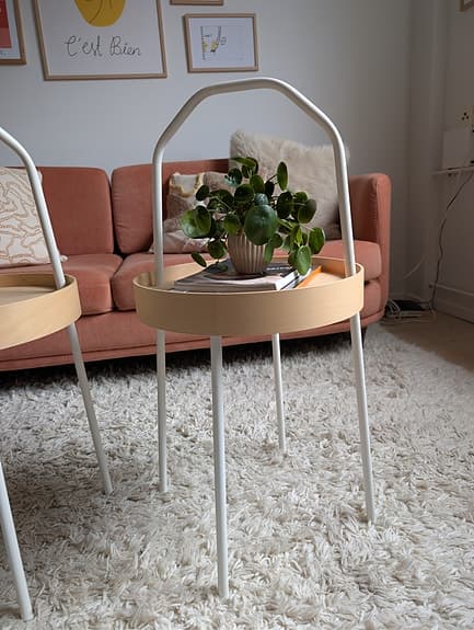 BURVIK Sidobord 2st