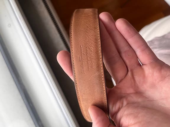 Salvatore Ferragamo skärp svart man