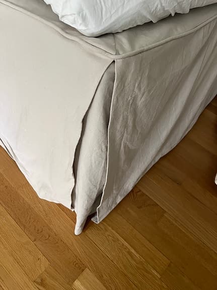 Ellos sängkappa beige