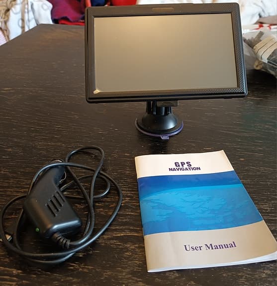 GPS Navigator bilnavigator med sugproppsfäste