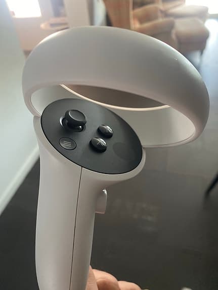 Oculus Quest 2 VR-headset med handkontroller