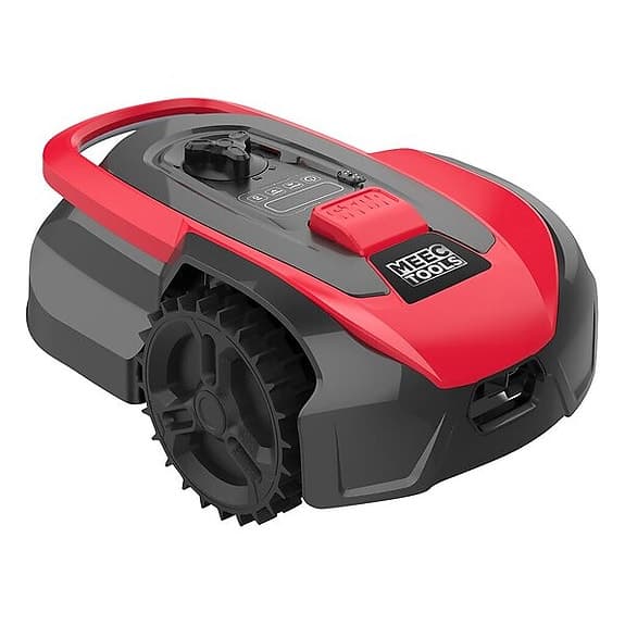 Meec Tools robotgräsklippare röd/svart 300m²