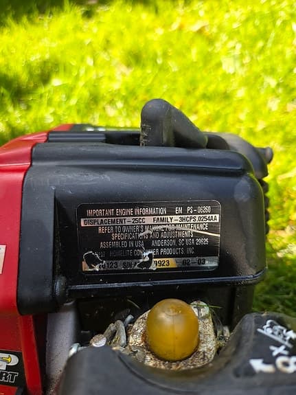 Homelite bensindriven trimmer röjsåg