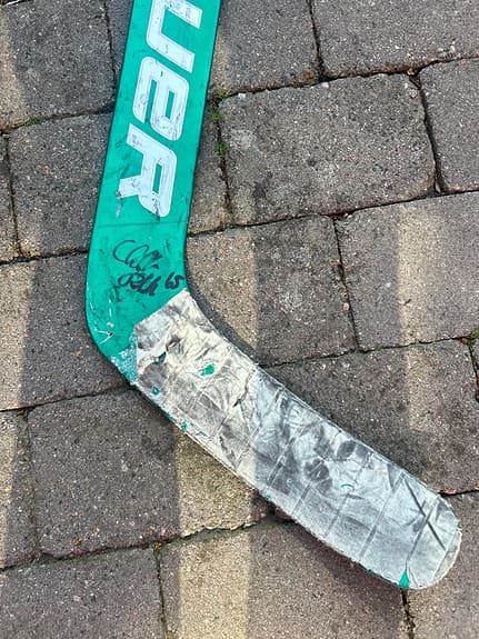 Bauer Hyperlite målvaktsklubba grön/vit vänster