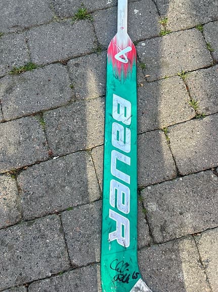 Bauer Hyperlite målvaktsklubba grön/vit vänster