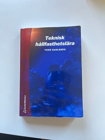 Teknisk hållfasthetslära lärobok fysik