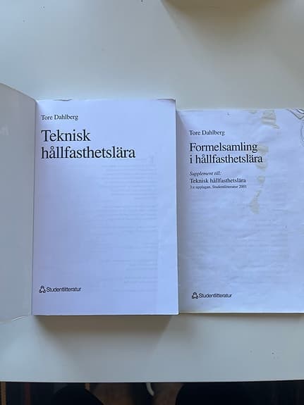Teknisk hållfasthetslära lärobok fysik
