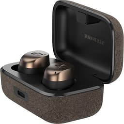 Helt nya Sennheiser Momentum True Wireless 4 hörlurar in-ear brun