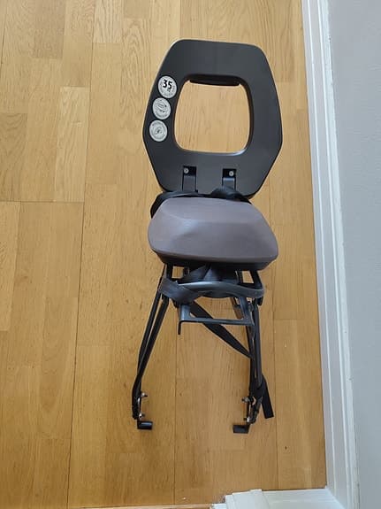 BoBike ONE Junior Rack Mount Cykelsits, Dark Brown