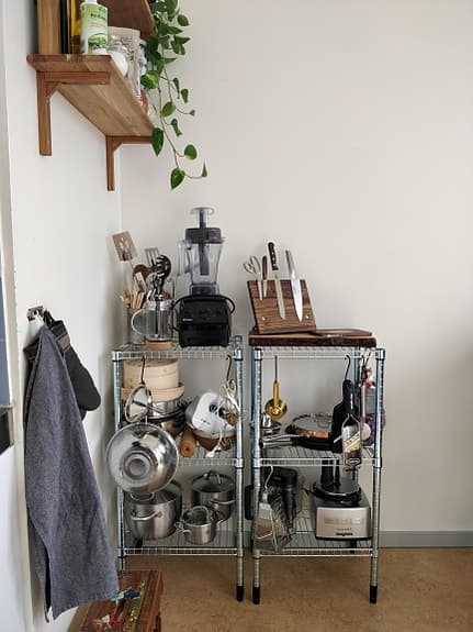 Omar hylla, IKEA, metall, 2 st