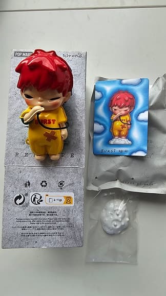 "Burst" samlarfigur - Hirono - Reshape Blind Box Series - Pop Mart