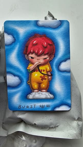 "Burst" samlarfigur - Hirono - Reshape Blind Box Series - Pop Mart
