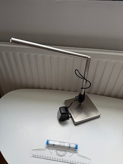 3 st Fungerande LED Bordslampor – Livarno Lux, Sminkspegel & Laddbar Svamplampa