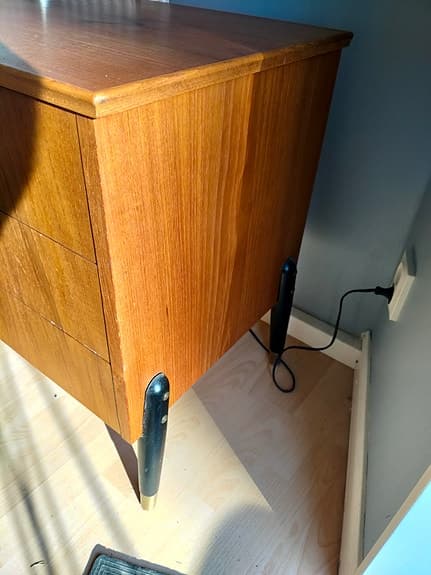 Vintage byrå i teak, bröderna Gustafsson, eventuellt med leverans