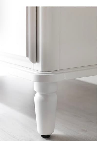 Hemnes byrå i vitfärg