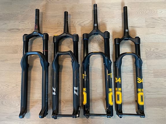 Gafflar - Öhlins, FOX, Marzocchi, RockShox