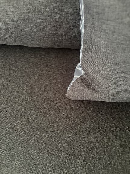 Bäddsoffa grå