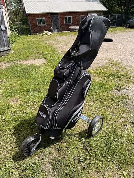 Golfset med vagn och bag Junior fr 160 cm