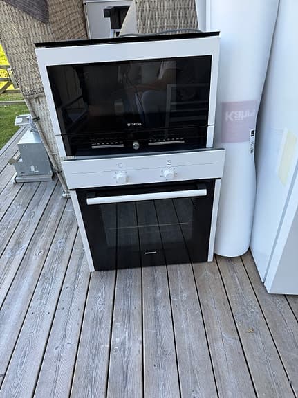 Komplett Siemens-paket: kyl, frys, ugn och mikro
