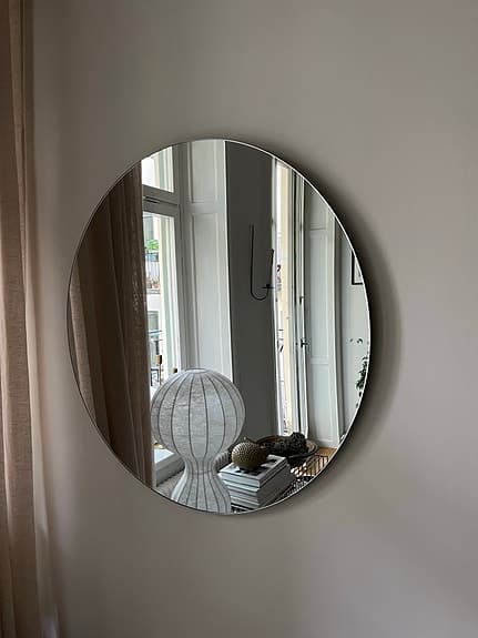 House Doctor Walls rund spegel klar glas