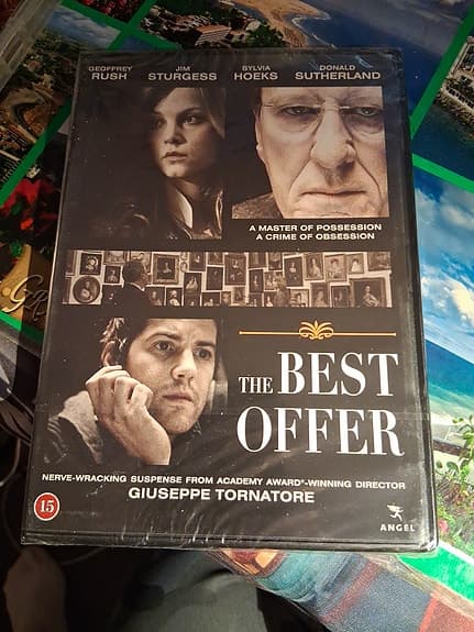 DVD Strangerland, The Best Offer och Den allvarsamma leken,m,m