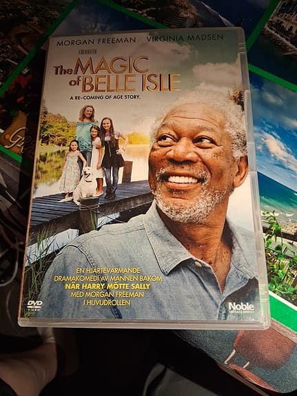 5 st DVD-filmer The Magic of Belle Isle, Nixon, Strangerland, m,m