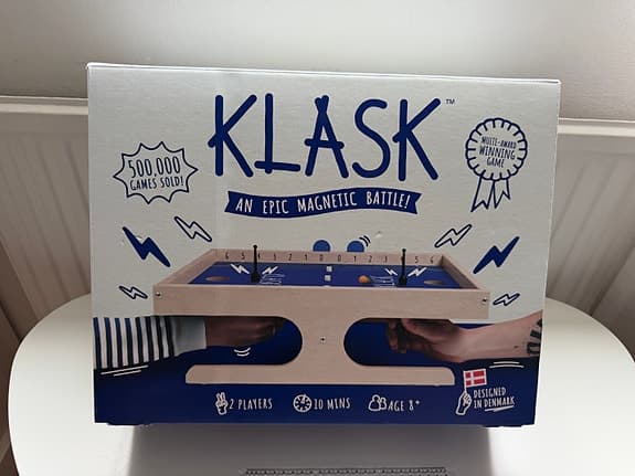KLASK Magnetiskt Bordsspel – 2 Spelare, Boll Saknas