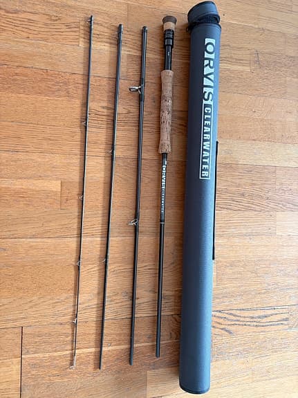 Orvis Clearwater flugspö 9' #7 med tub