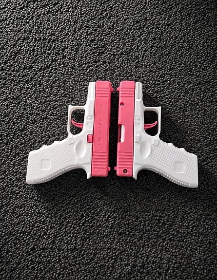 Helt oanvända vatten pistoler