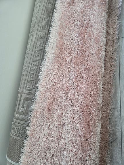 Matta gångmatta rosa 200×290