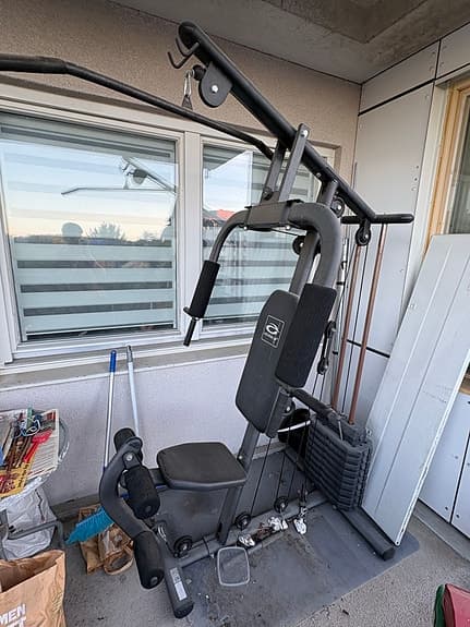 Olympic multigym hemmagym svart