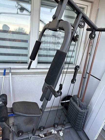 Olympic multigym hemmagym svart