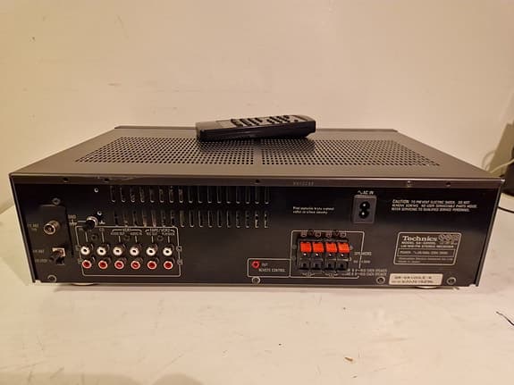 Technics SA-GX100L stereo receiver med fjärrkontroll