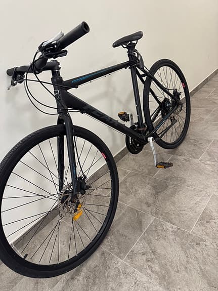 Peak Bike herrcykel med skivbromsar – körklar