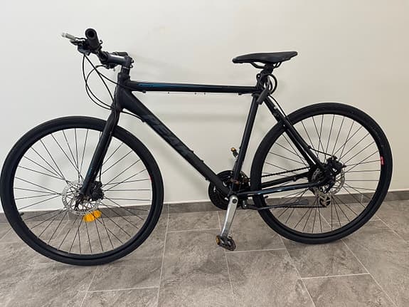 Peak Bike herrcykel med skivbromsar – körklar