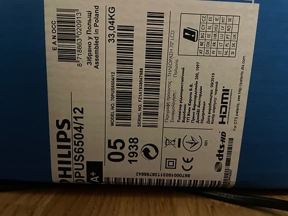 70 tum Smart TV säljes