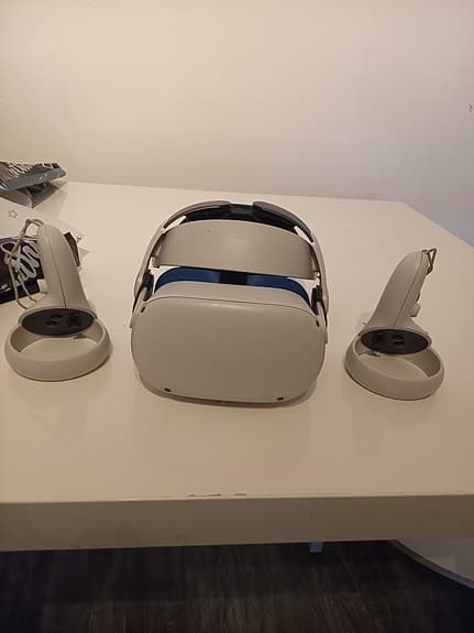 Meta Quest 2 + BOBOVR Elite Strap + Uppgraderad Face Mask