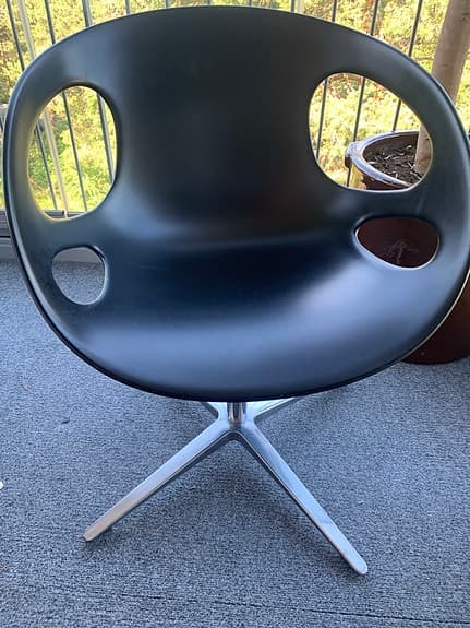 Fritz Hansen - The Rin chair i svart